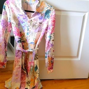 - Beautiful floral dress for summers n spring